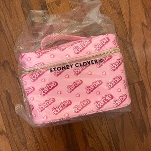 Stoney Clover Lane Barbie Pink Cosmetic Bag